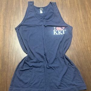 Vineyard Vines Navy Blue Tank Top